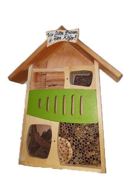 Insektenquartier groß "für flotte Bienen & süße Käfer"