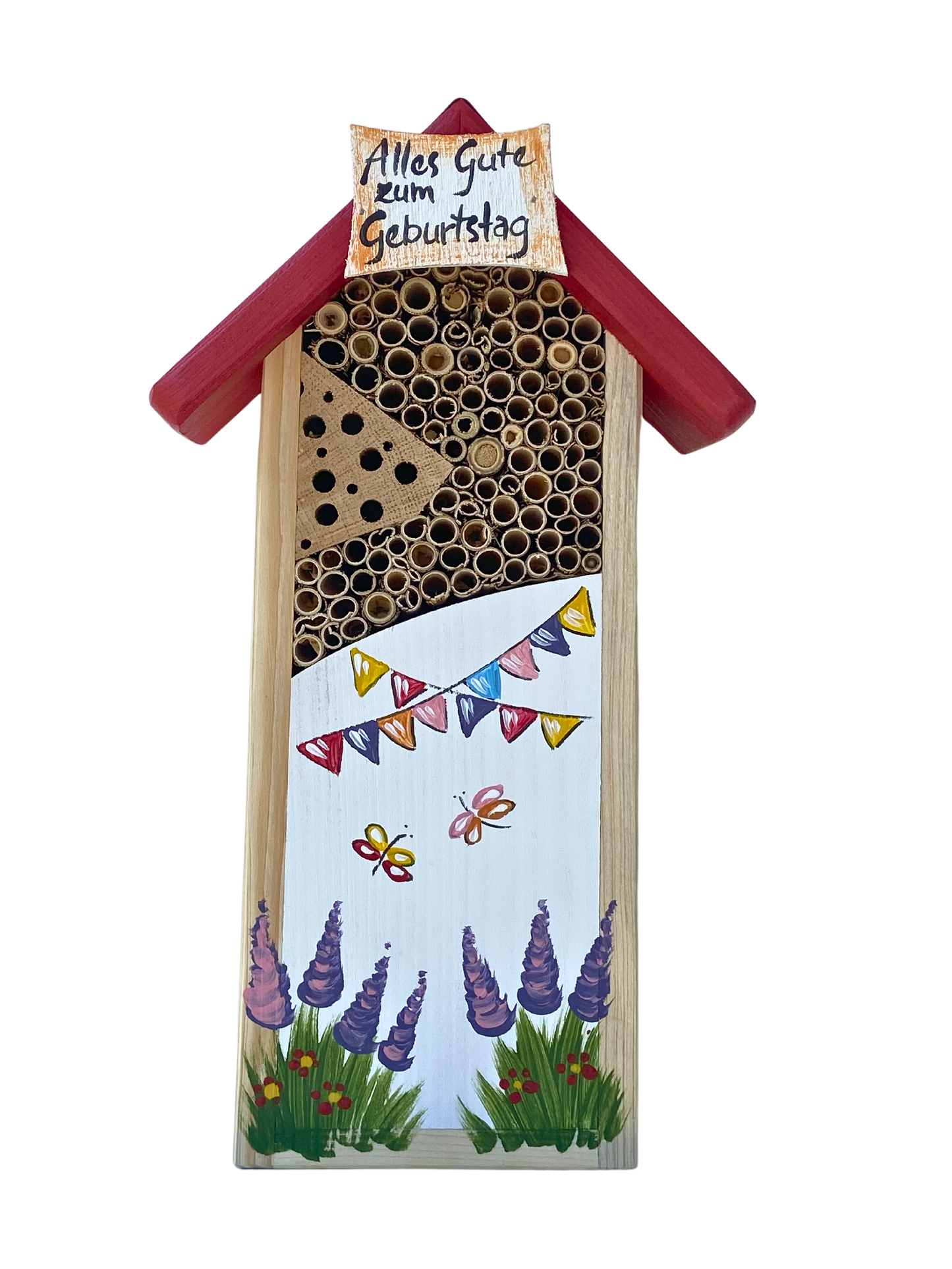 Maison des insectes - Hôtel à insectes « Joyeux anniversaire »