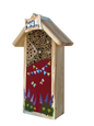 6er Set Insektenhaus - Insektenhotel klein "Alles Gute"