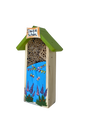 Insektenhaus - Insektenhotel "Danke schön" in hellblau