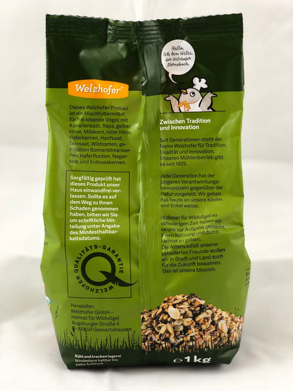 Welzhofer Waldvogel-Futter - Die Mischung mit feinen Sämereien 1 Kg