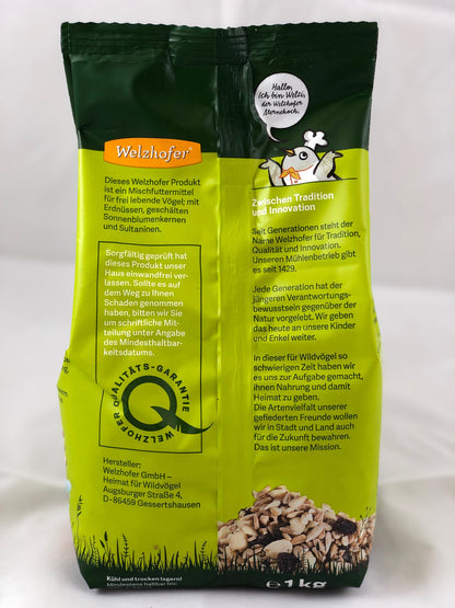 Welzhofer Spezial-Futter - Die erlesene Mischung ohne Schalen 1 Kg