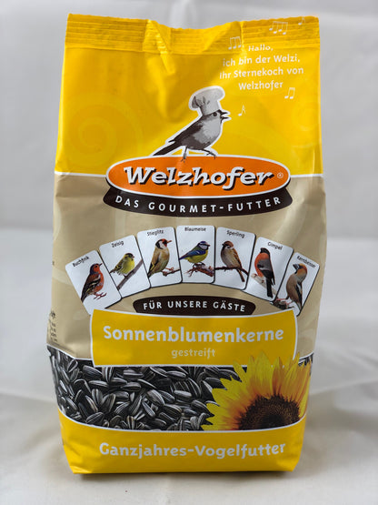 Welzhofer Sonnenblumenkerne gestreift 1 Kg