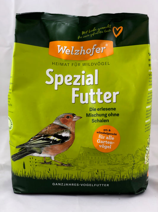 Welzhofer Spezial Futter 4 Kg - Die erlesene Mischung ohne Schalen