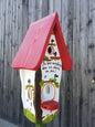 Kombiniertes Vogelhaus - Minivilla 1 Zum Abschied