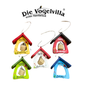 10er Set Futterschaukel Minibistro "Happy Birdsday"
