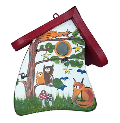 5er Set Nistkasten - Nistmini Tiere des Waldes