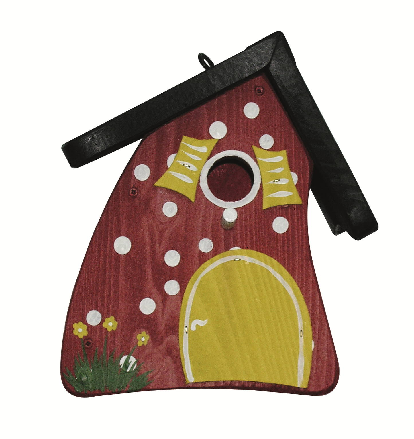 5er Set Nistkasten - Nistmini Hobbit Tupfen