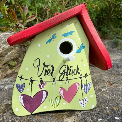 SET Nistkasten - Nistmini „Viel Glück" 5 Stk.
