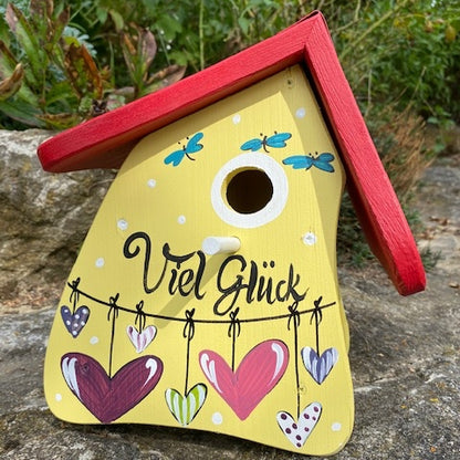 SET Nistkasten - Nistmini „Viel Glück" 5 Stk.