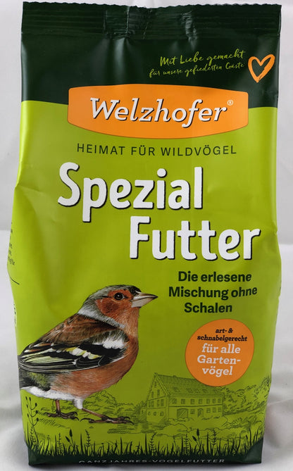 Welzhofer Spezial-Futter - Die erlesene Mischung ohne Schalen 1 Kg