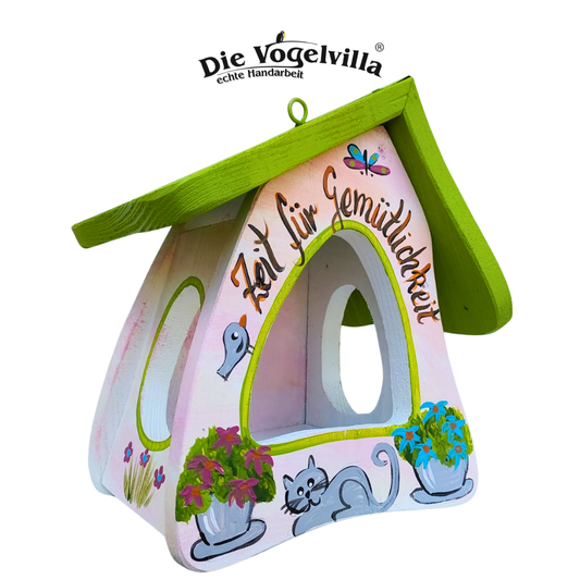 Futterhaus - Futtermini "Zeit für Gemütlichkeit"