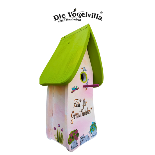 Nistkasten "Zeit für Gemütlichkeit"