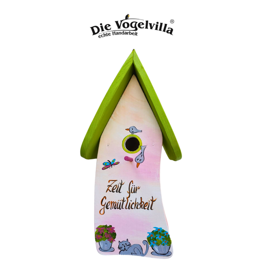 Nistkasten "Zeit für Gemütlichkeit"