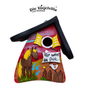 Vogelvilla Nistkasten - Nistmini  "Hier wohnt das Glück"