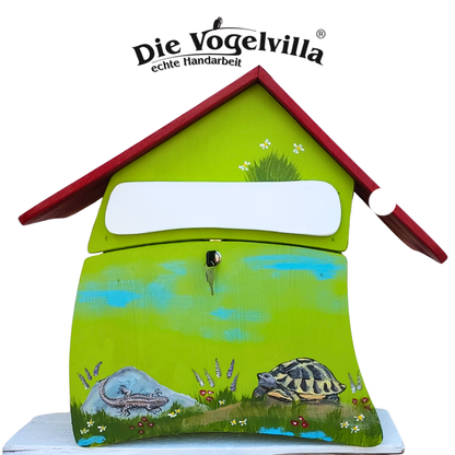 Briefkasten – Postvilla „Reptilien & Echsen“ (personalisierbar)