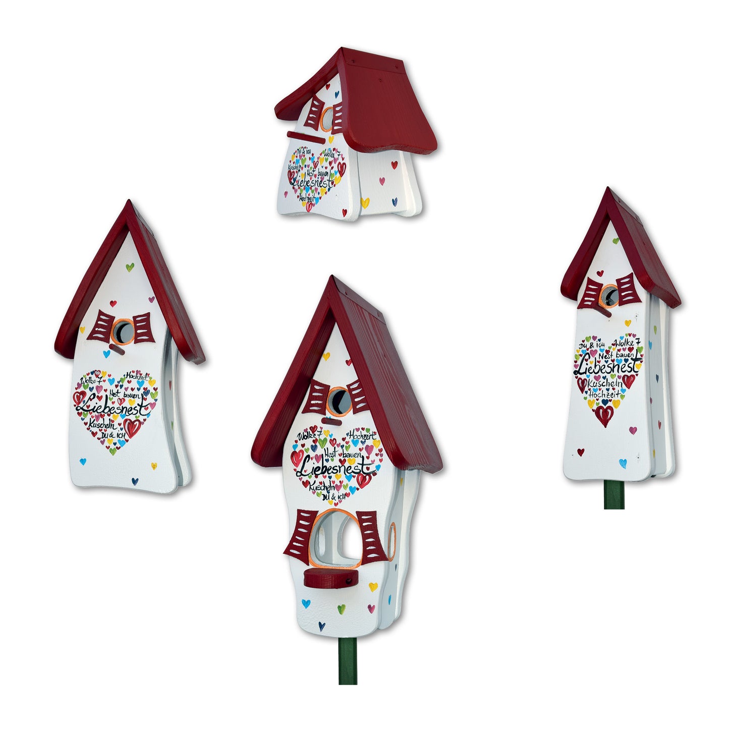 4er Liebesnest Kuscheln Set (4 Stk.)