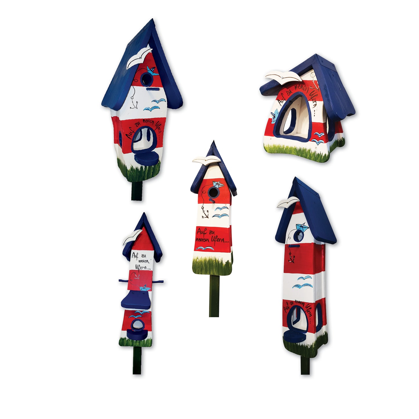 5er Set "Auf zu neuen Ufern"