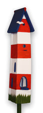 Kombiniertes Vogelhaus "Villa Leuchtturm" groß