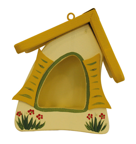 Futterhaus - Futtermini Gartenlust meliert, weiss - gelb
