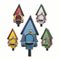 5er Set Futterhaus mit Silo - Futtervilla klein Hobbit Eulen