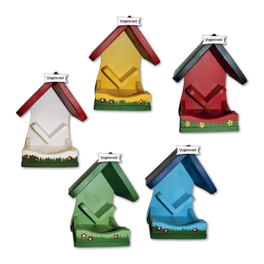 5er Set Futterhalter "Vogeltreff"