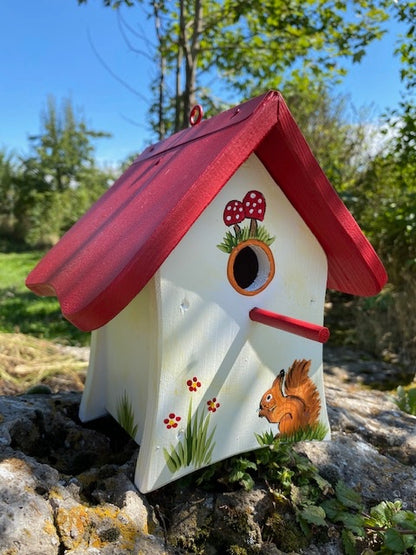 SET Nistkasten „Waldhütte Tiere des Waldes II" hängend 5 Stk.