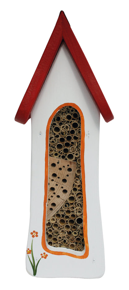Insektenhaus "Insektenturm" Wandmontage klein