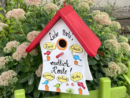 Nistkasten - Geschenk Rente