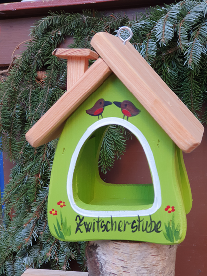 10er Set Futterhaus Die Futterstube - "Zwitscherstube"