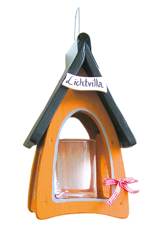 Lichtvilla klein, orange