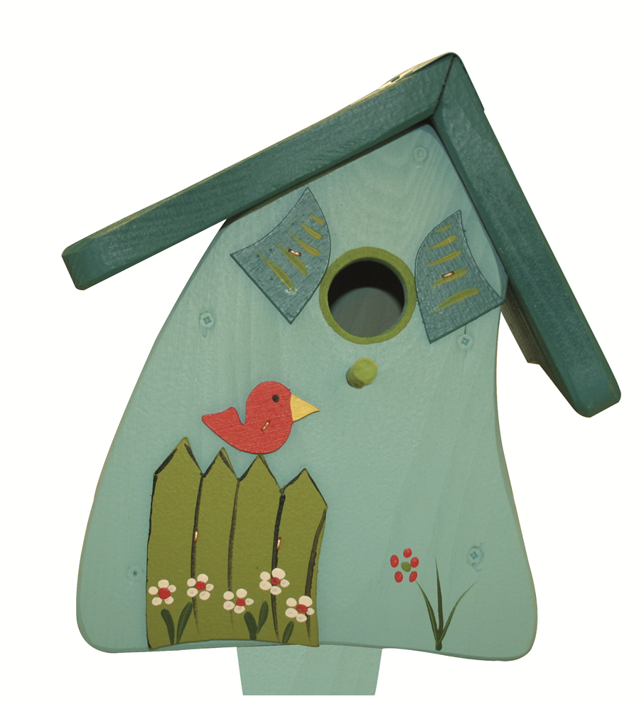 5er Set Nistkasten - Nistmini Hobbit Gartenlust stehend