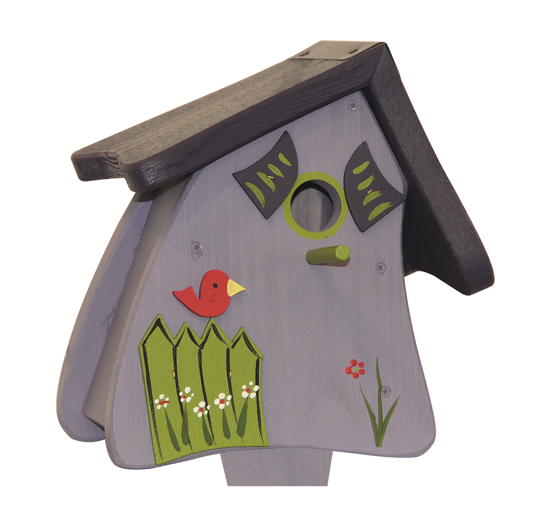 5er Set Nistkasten - Nistmini Hobbit Gartenlust stehend