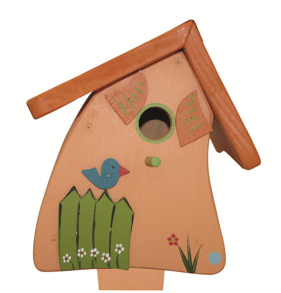 5er Set Nistkasten - Nistmini Hobbit Gartenlust stehend