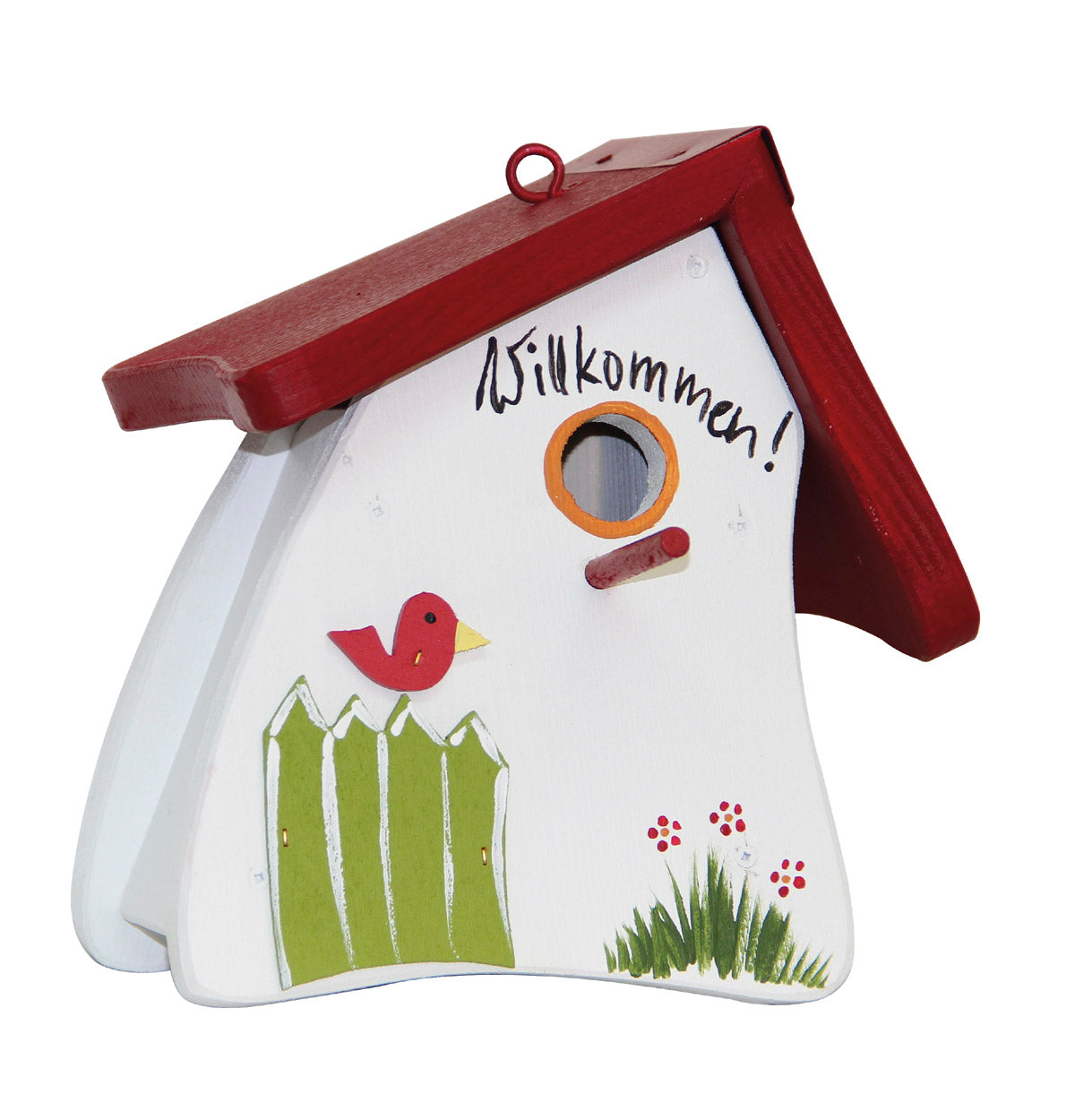 5er Set Nistkasten - Nistmini "Willkommen