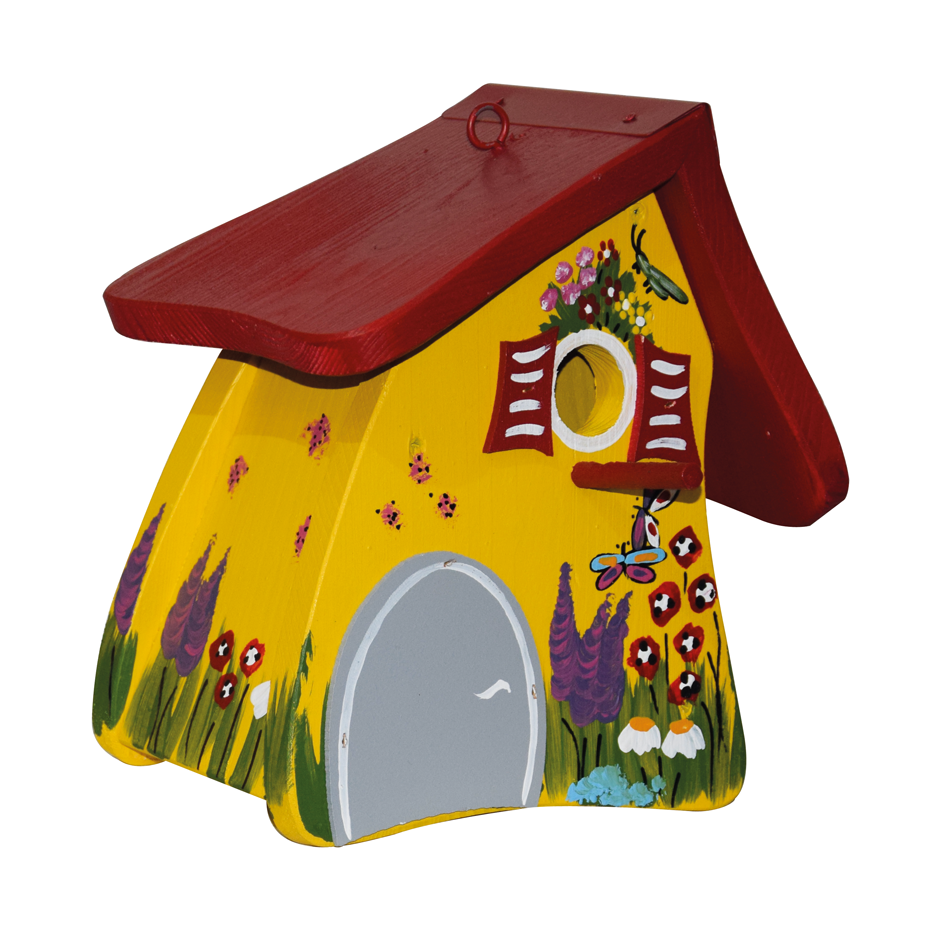 5er Set Nistkasten - Nistmini Gartenzauber