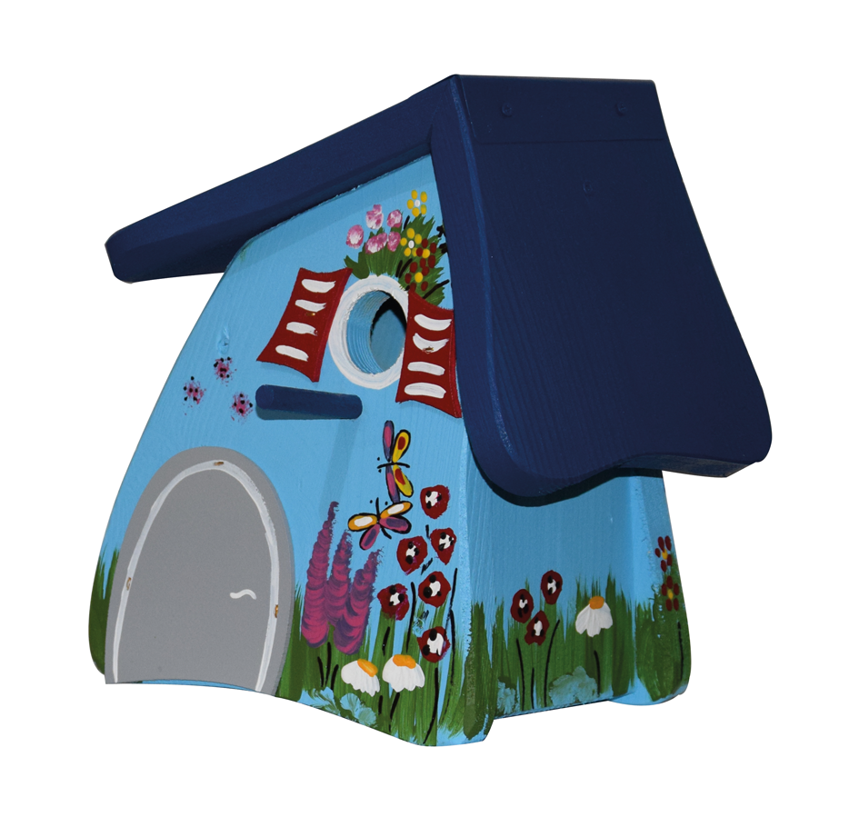 5er Set Nistkasten - Nistmini Gartenzauber