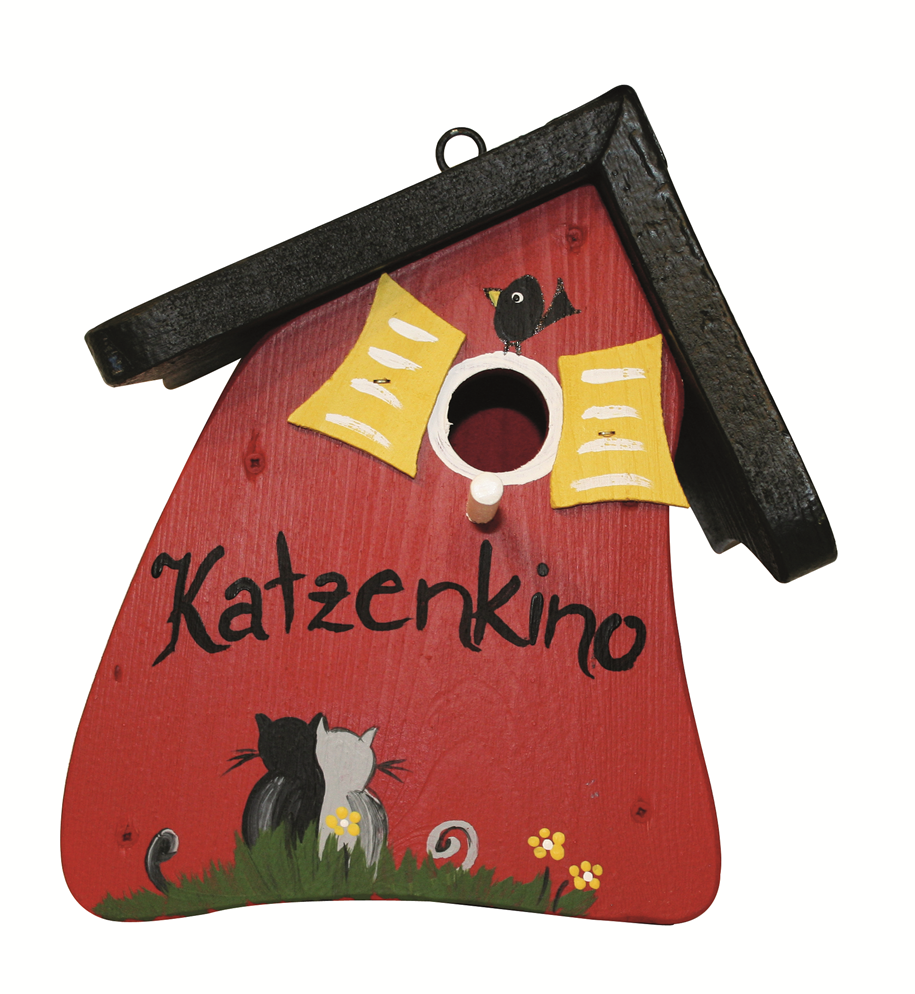 Bonus-Artikel Nistmini Katzenkino rot