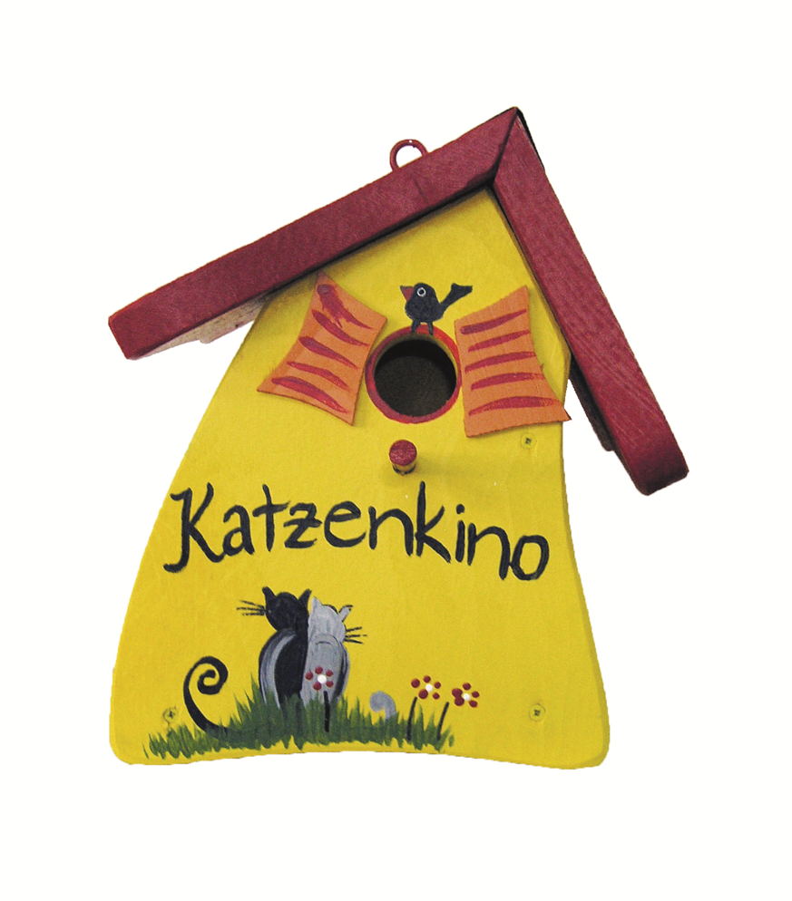 5er Set Nistkasten - Nistmini Katzenkino