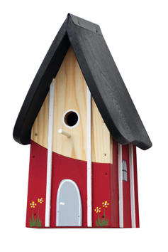 Vogelhaus Nistkasten SET: Hüttenzauber 3 Stk.