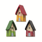 Vogelhaus Nistkasten SET: Hüttenzauber 3 Stk.