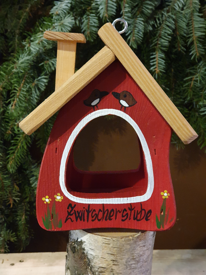 5er Set Futterhaus Die Futterstube - "Zwitscherstube"