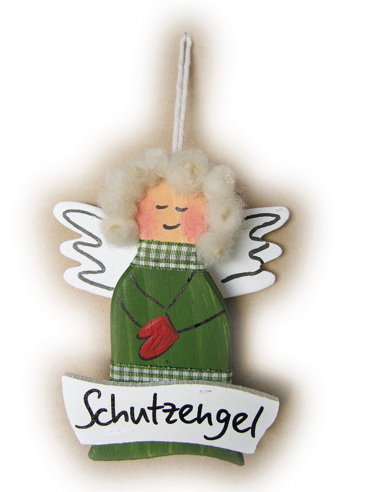 Engel dunkelgrün, moosgrün