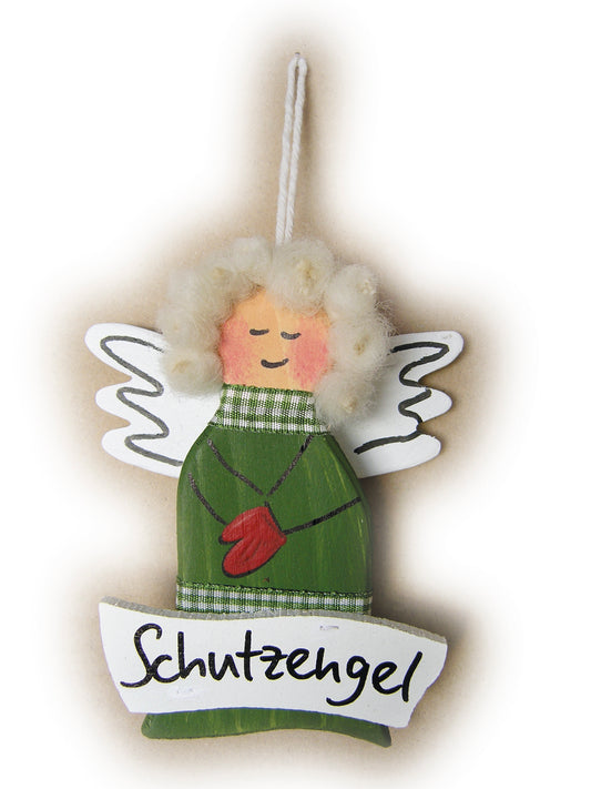Engel dunkelgrün, moosgrün