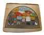 Puzzle Bushaltestelle - Regenschirme