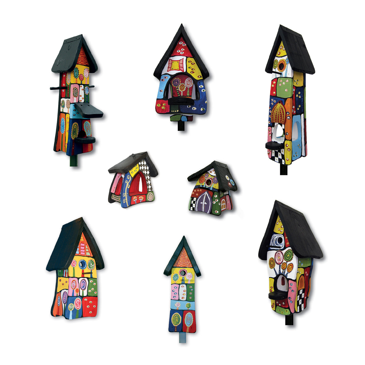 8er Set "Das Vogelvillahaus" (8 Stk.)