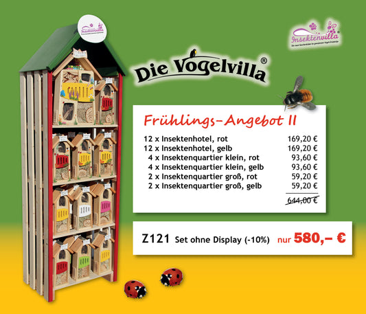 Frühlings- Angebot II Set unbemalt ohne Display