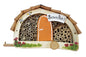 Bienenhotel Womo Bienen Hotel mit Lamellendach