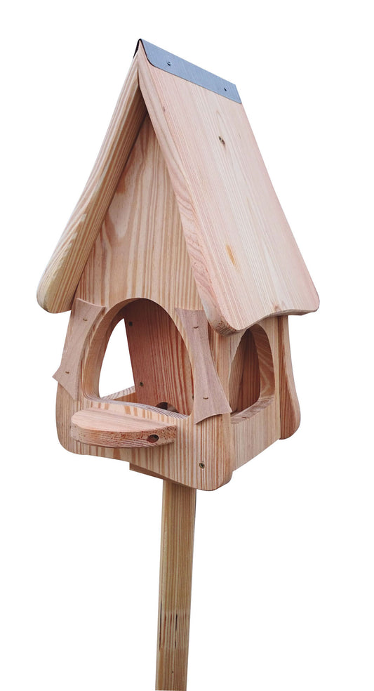Feeding villa small larch natural 