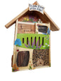 Large painted insect quarters for lively bees and cute beetles 